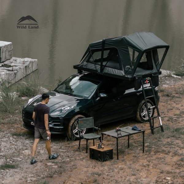 秋野地探索者小轿车户外露营车顶帐篷